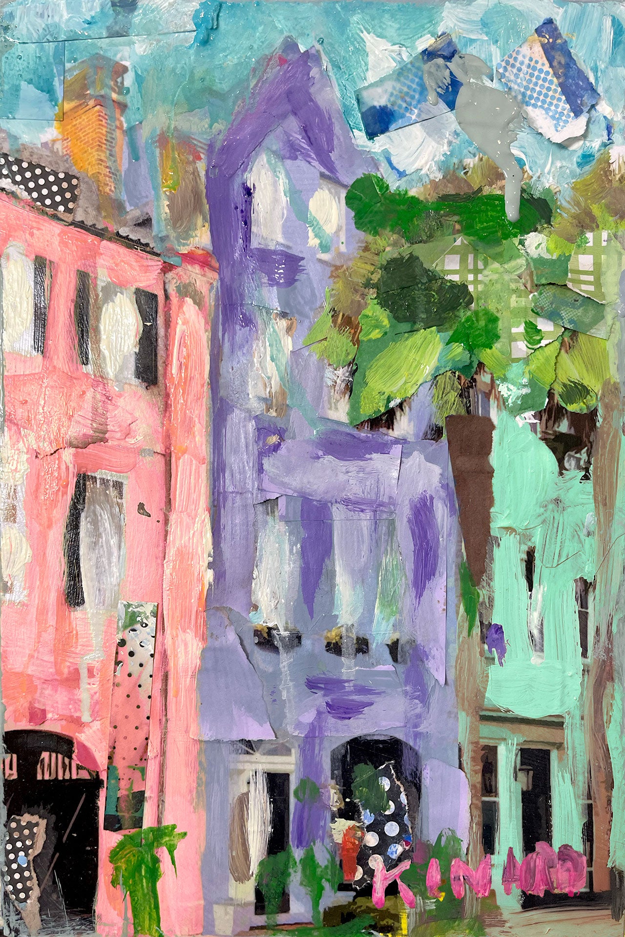 Rainbow Row – Fine Art Print