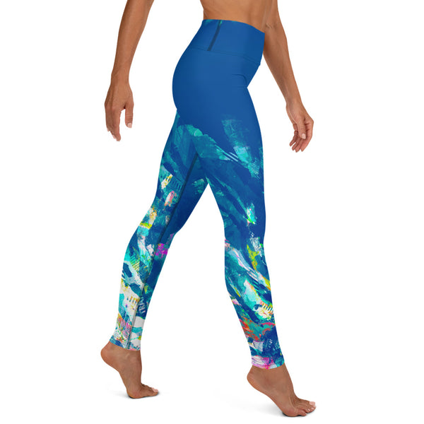 Carolina Cobalt - Yoga Leggings