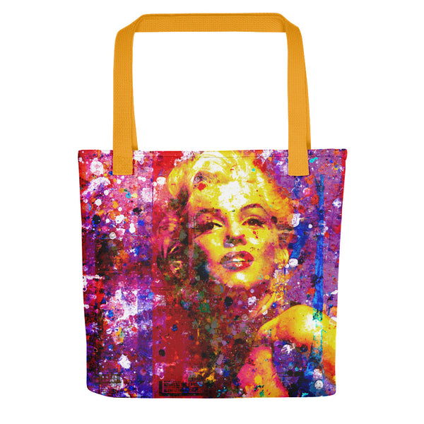 Marilyn On Purple - Tote bag